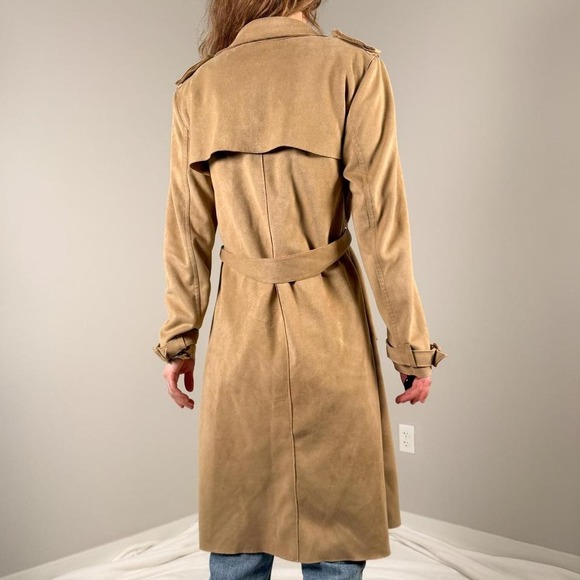 Philosophy Belted Trench Coat – Size Large - Picture 5 of 8